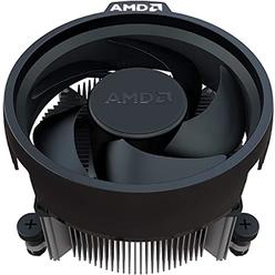 a m d AMD Wraith Stealth Socket AM4 4-Pin Connector CPU Cooler with Aluminum Heatsink & 3.93-Inch Fan (Slim)
