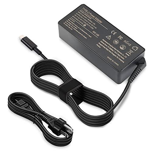 DJW 20v 3.25a 65w 45w type-c usb-c laptop charger for lenovo thinkpad t480 t490 t490s t480s e580 e480 r480 x1 x390 x395 x280 x395