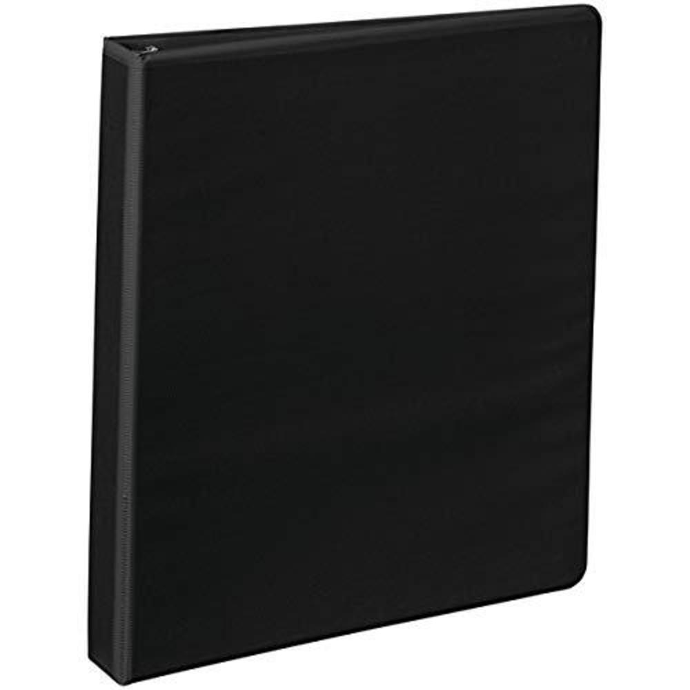 OFFICEMAX office depot brand durable view slant-ring binder, 1" rings, 39% recycled, black
