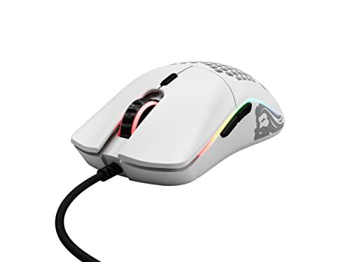 Glorious PC Gaming Race glorious model o rgb 67g lightweight gaming mouse, matte white (go-white)