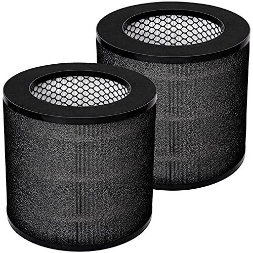 future way ma-14 filter compatible with ma-14 air purifier, with h13 true hepa filter and activated carbon filter, part# ma-1