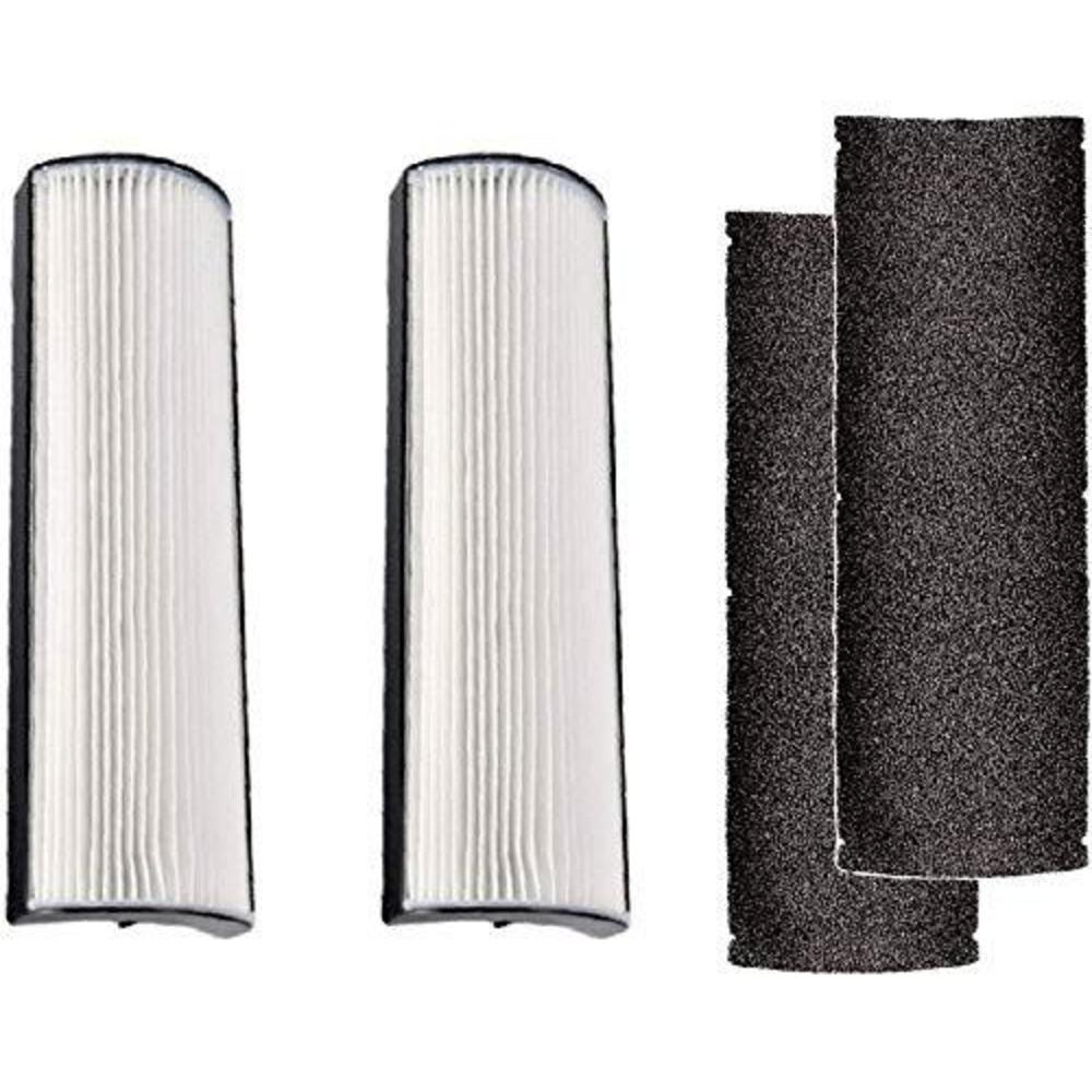 nispira 2-in-1 true hepa replacement filter petwrfil for pure enrichment purezone elite 4-in-1 tower air purifier peairtwr. 2