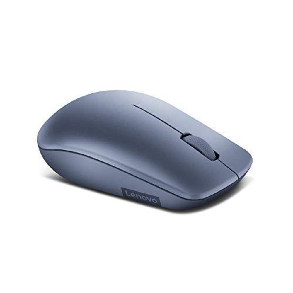 lenovo 530 wireless mouse with battery, 2.4ghz nano usb, 1200 dpi optical sensor, ergonomic for left or right hand, lightweig