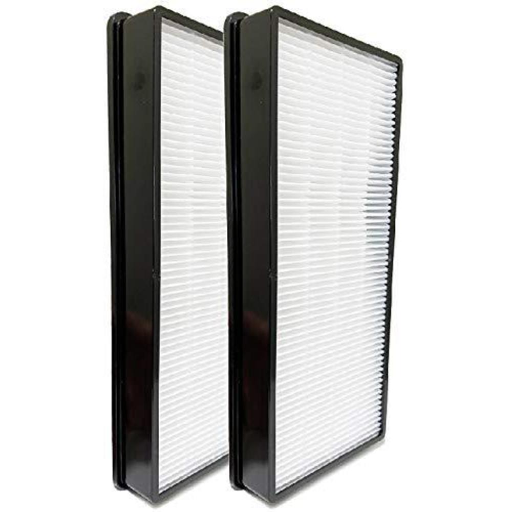 nispira at-ofl true hepa filter replacement compatible with homedics totalclean petplus air purifier tower at-pet02, at-pet01
