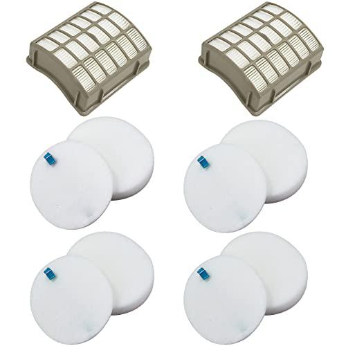 Shark Navigator Vacuum Filters - 10-Piece Replacement Kit With HEPA, Foam & Felt Filters