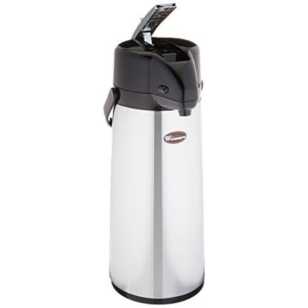 winco glass lined airpot, 2.5-liter, lever top
