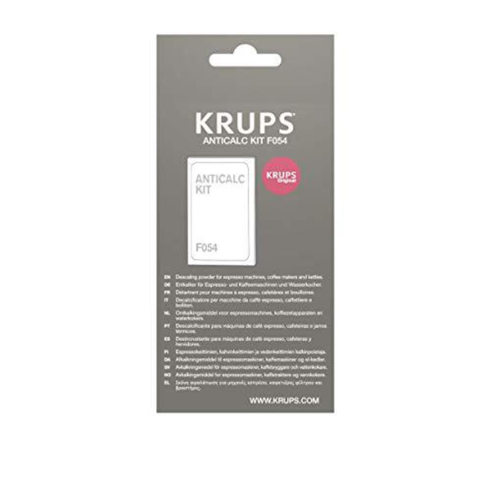 krups f054 descaling powder for kettles coffee and espresso makers fully auto machines ea8442 and ea8250