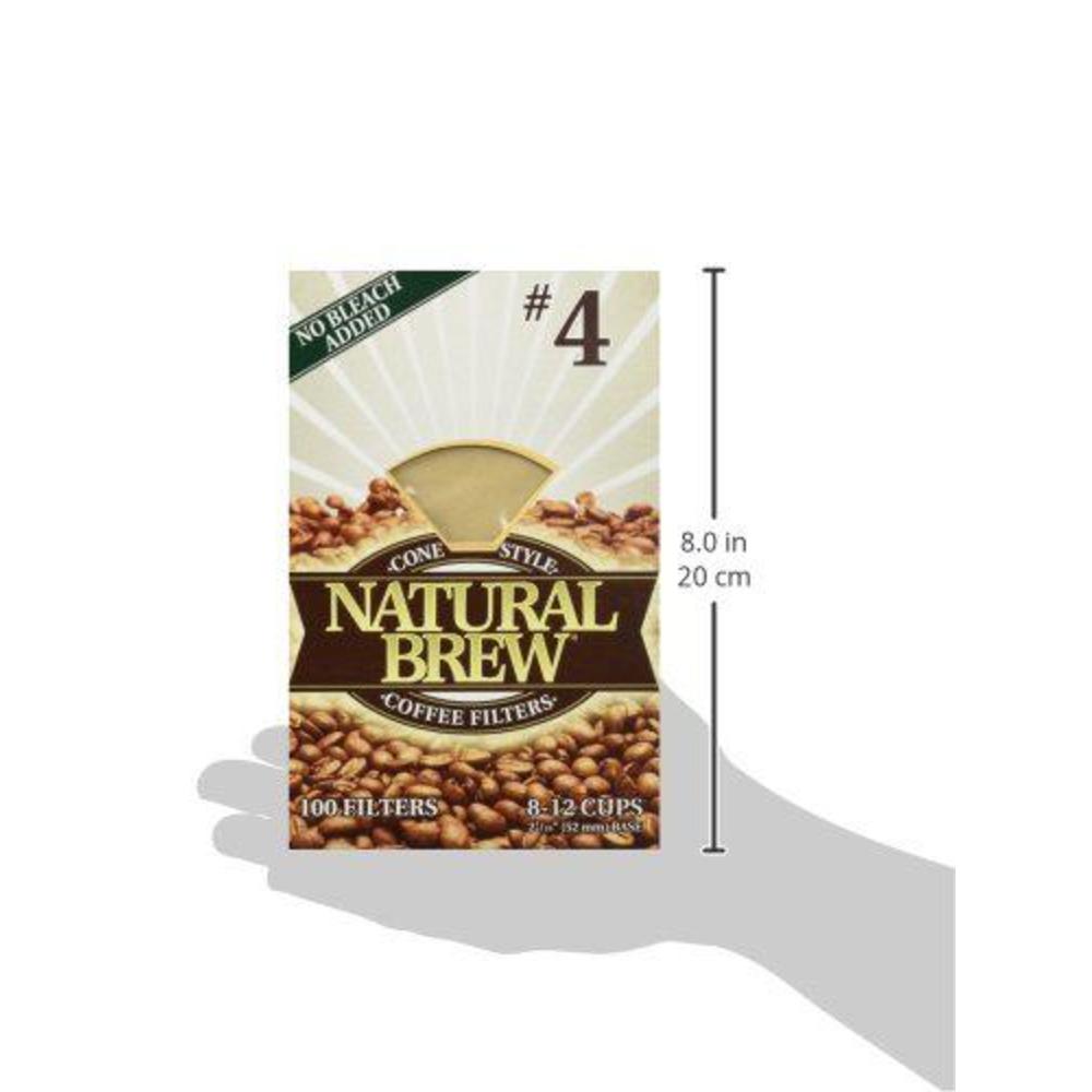Brew Rite brewrite # 4 coffee 3pk x 100 filters each, 300 count, brown
