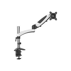 amer mounts adjustable monitor arm, up to 115-65o, white (hydra1hd)