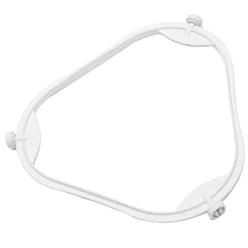 global solutions globpro microwave glass tray support ring 7 inch half length approx. replacement for and compatible with whi