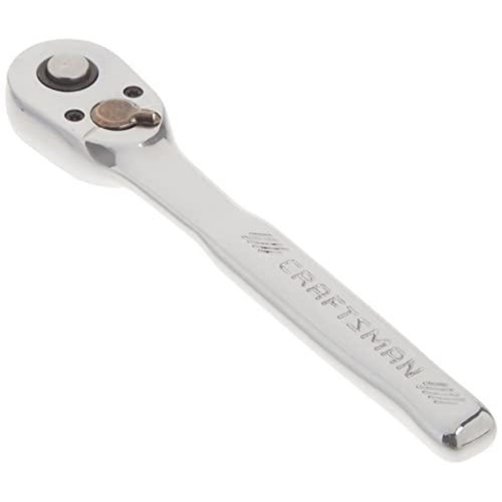 craftsman ratchet wrench, 1/4-inch drive, 72-tooth, pear head (cmmt81747)