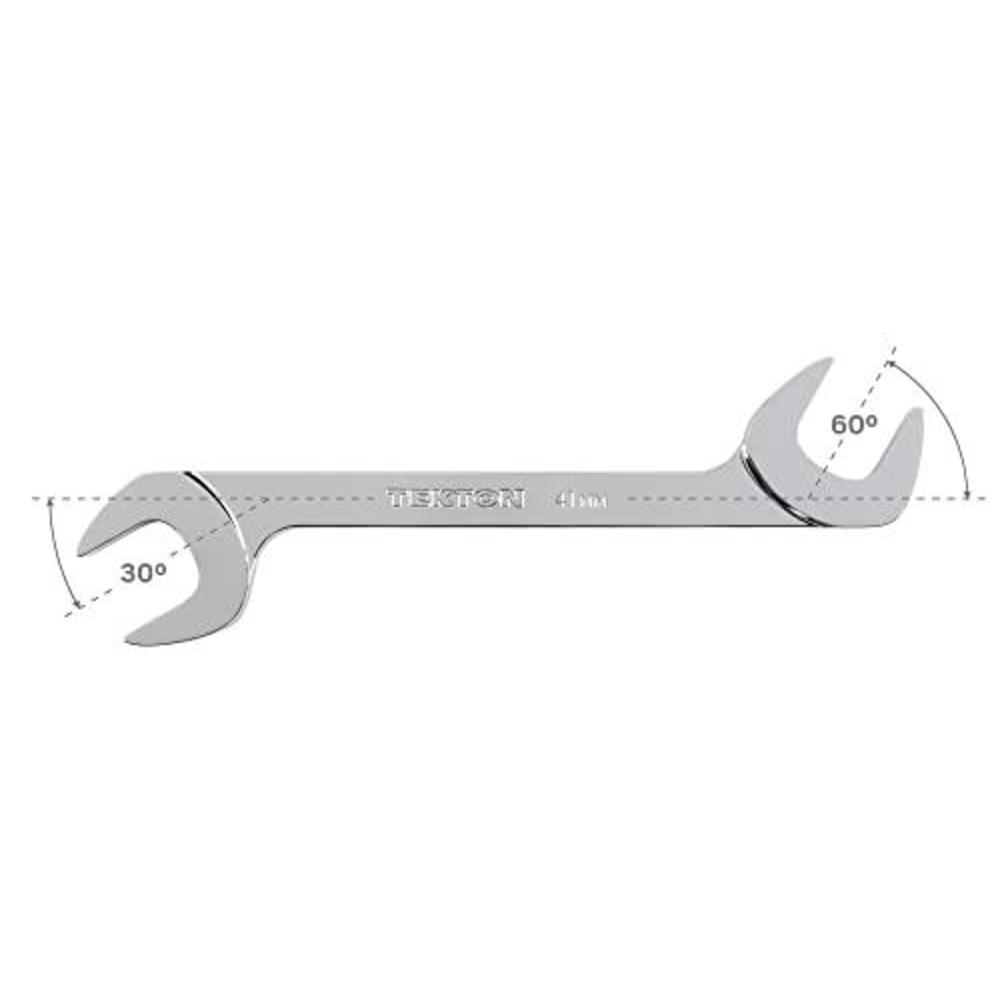 tekton 41 mm angle head open end wrench | wae84041