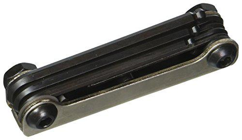 eklind 20719 steel handle fold-up hex key allen wrench - 7pc set sae inch sizes 1/16-5/32