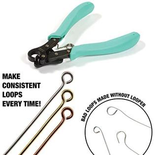 Beadsmith vintaj 1-step looper pliers, 1.5mm, 18-26g craft wire, instantly  create consistent loops