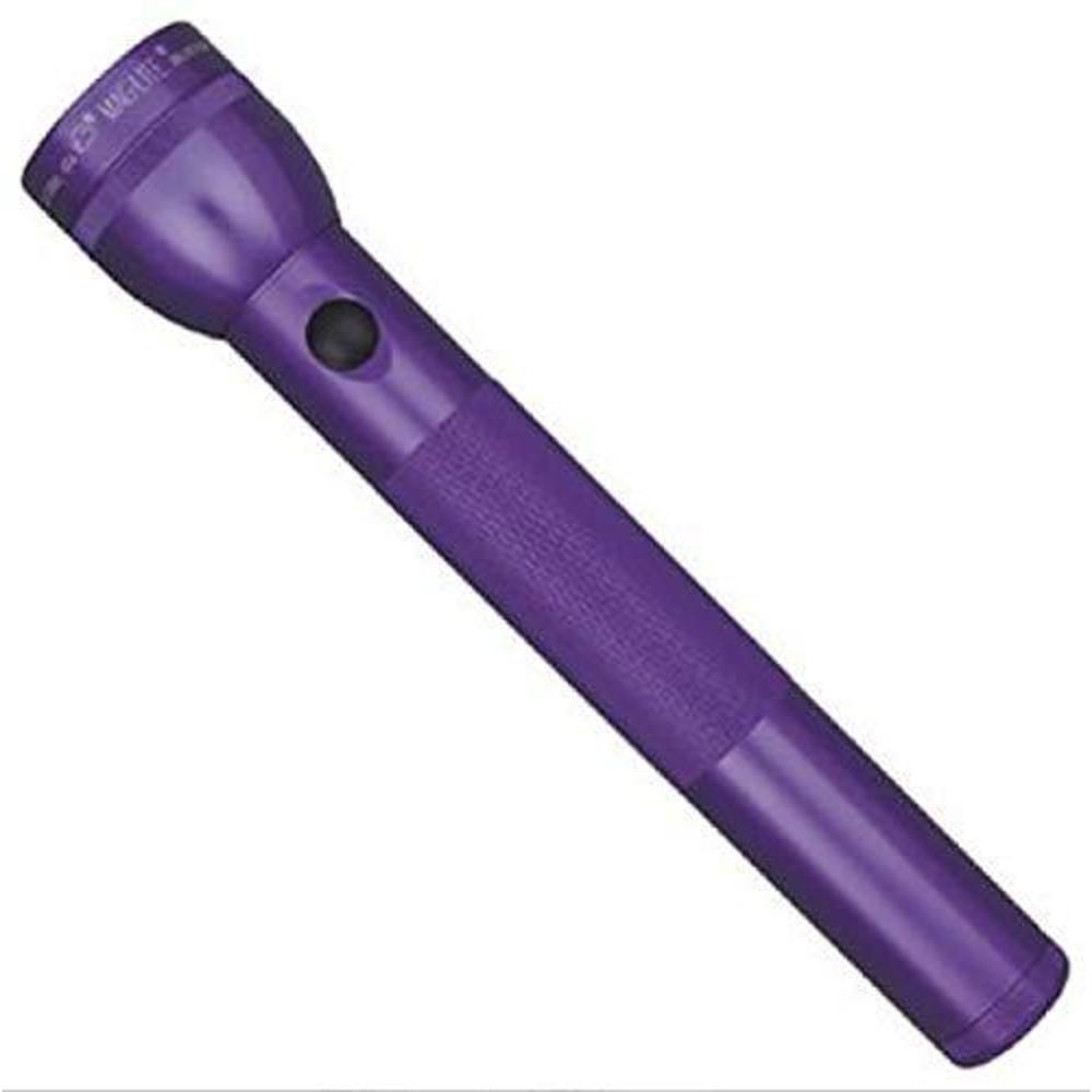 Mag Lite maglite - s3d986 maglite heavy-duty incandescent 3-cell d flashlight, purple