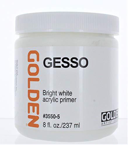Golden Artist Colors golden acrylic gesso - 8 oz jar
