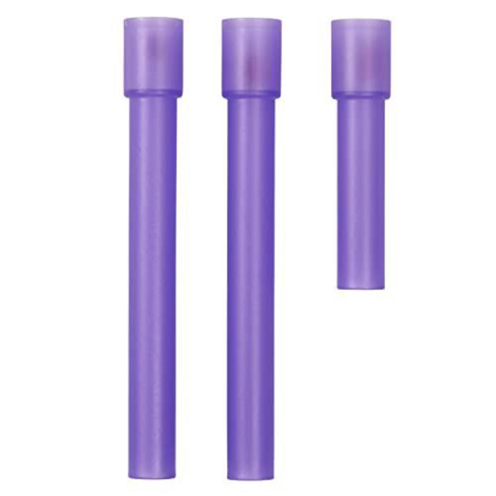 wilton 3-piece center core cake rods, purple