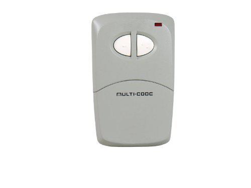 MultiCode multi-code 4120 gate/garage door opener remote control 2 button by multicode