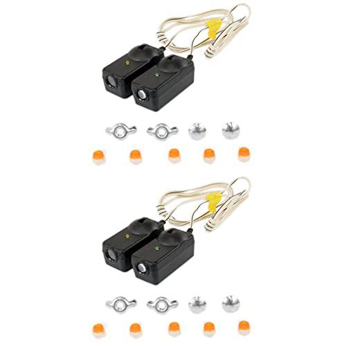 Garage Stop replacement saftey sensors for liftmaster chamberlain sears garage openers (801cb-p, 41a5034) pair