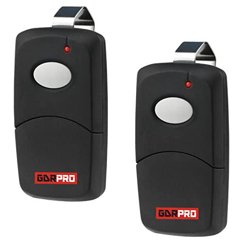 gdr pro two gdr pro for garage door remote opener for linear multi-code 3089 308911 mcs308911 (black)