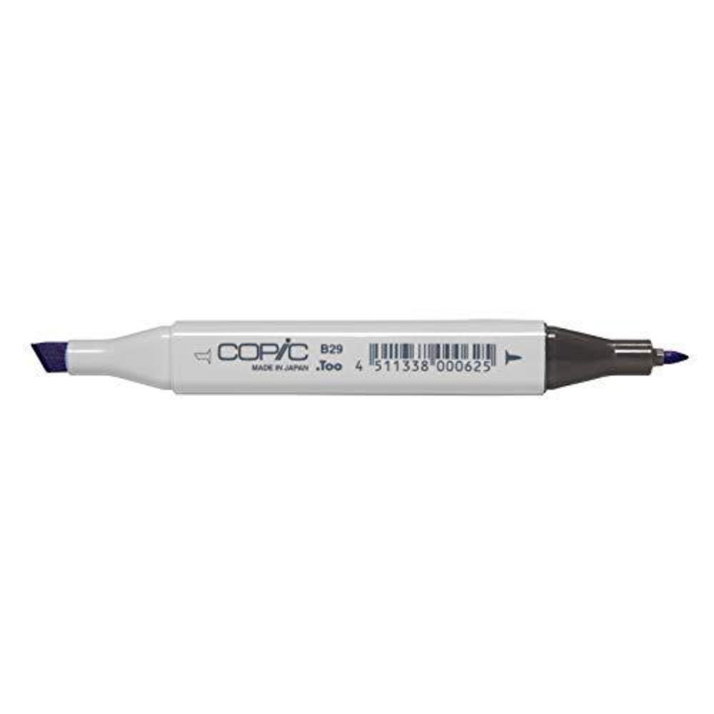 copic marker with replaceable nib, b29-copic, ultramarine
