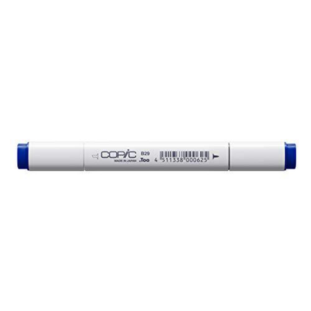 copic marker with replaceable nib, b29-copic, ultramarine