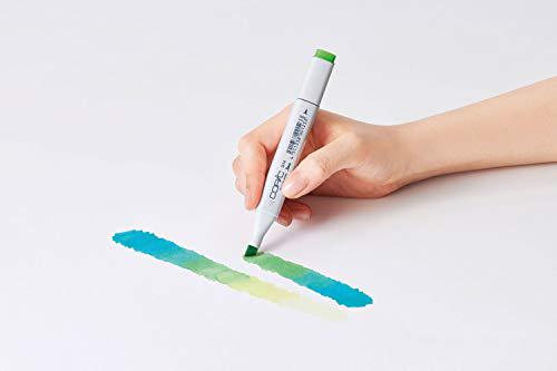 copic marker with replaceable nib, g40-copic, dim green