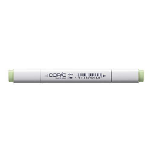 copic marker with replaceable nib, g40-copic, dim green