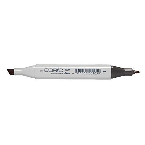 copic marker with replaceable nib, e39-copic, leather
