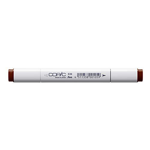 copic marker with replaceable nib, e39-copic, leather