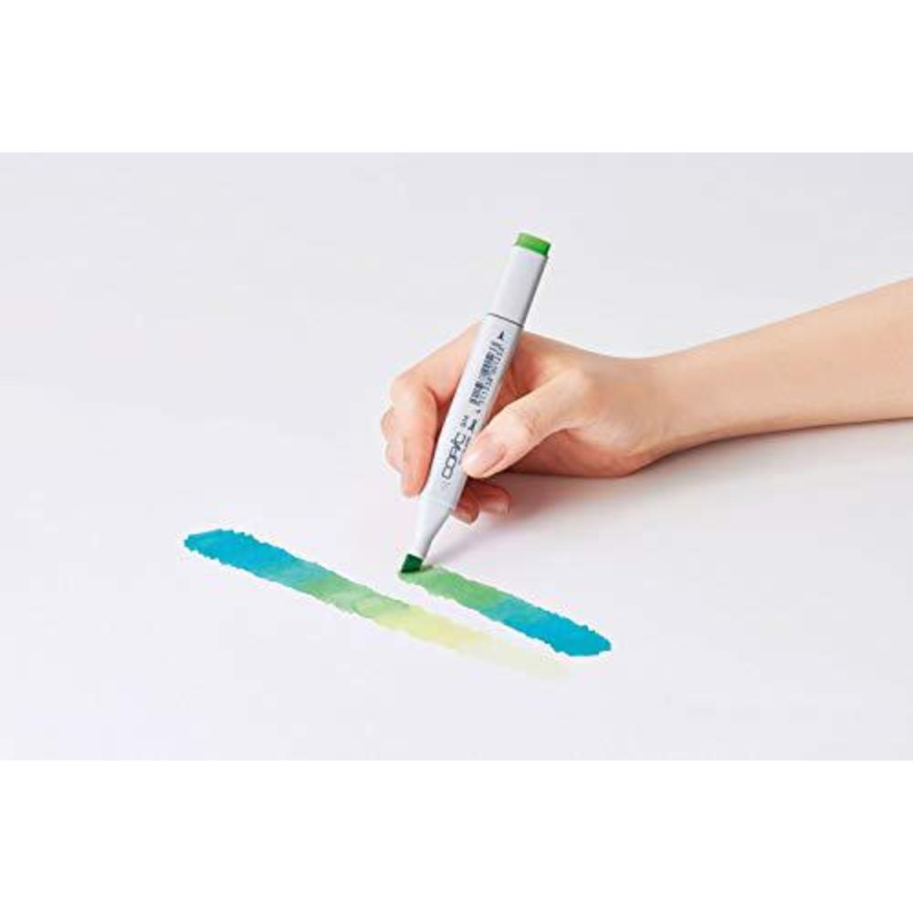 copic marker with replaceable nib, yg23-copic, new leaf