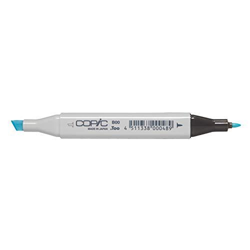 copic marker with replaceable nib, b00-copic, frost blue