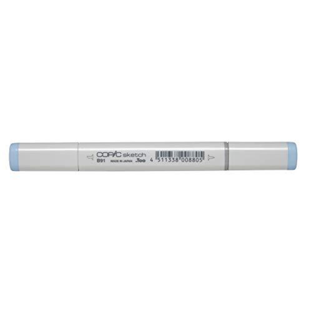 copic markers b91-sketch, pale grayish blue