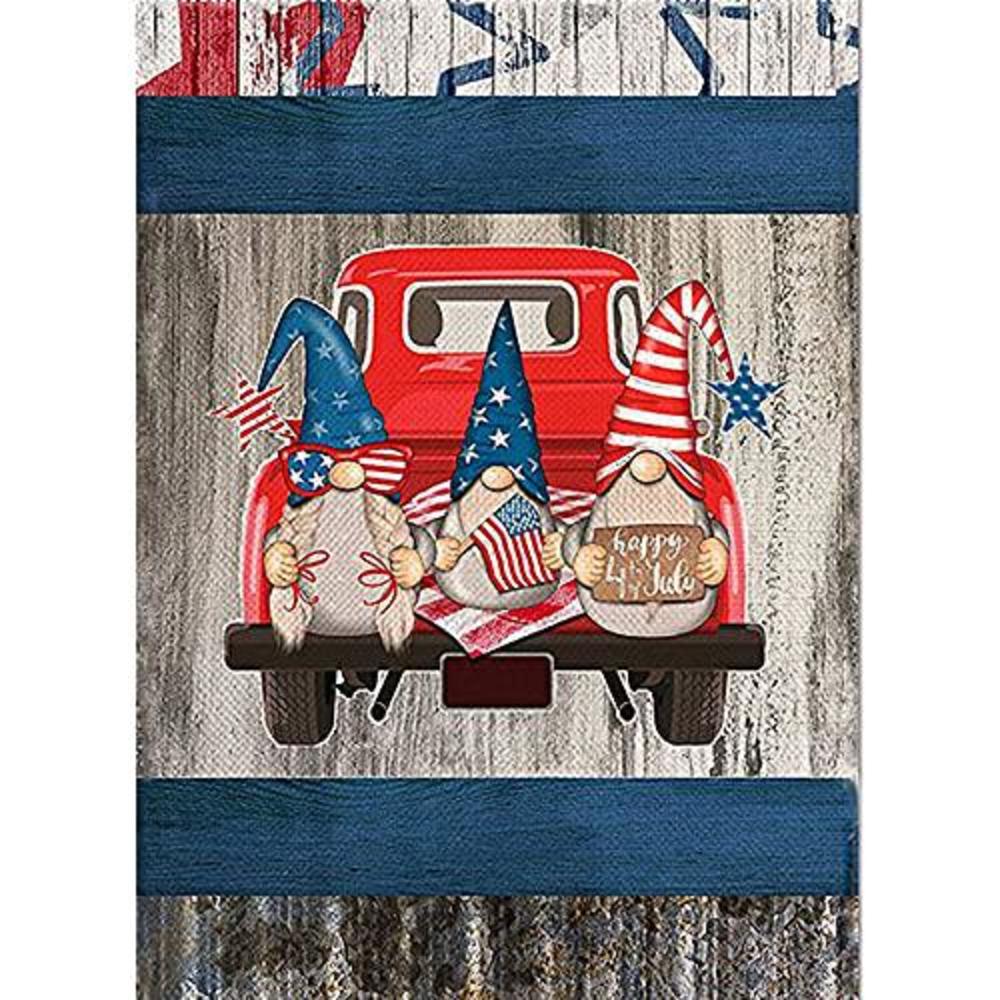 yioittio american flag gnomes diamond painting kits for adults truck full round drill diy art craft spring summer home decor 