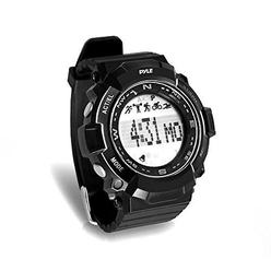 pyle digital multifunction sports wrist watch - smart fit classic men women sport running training fitness gear tracker w/ sl