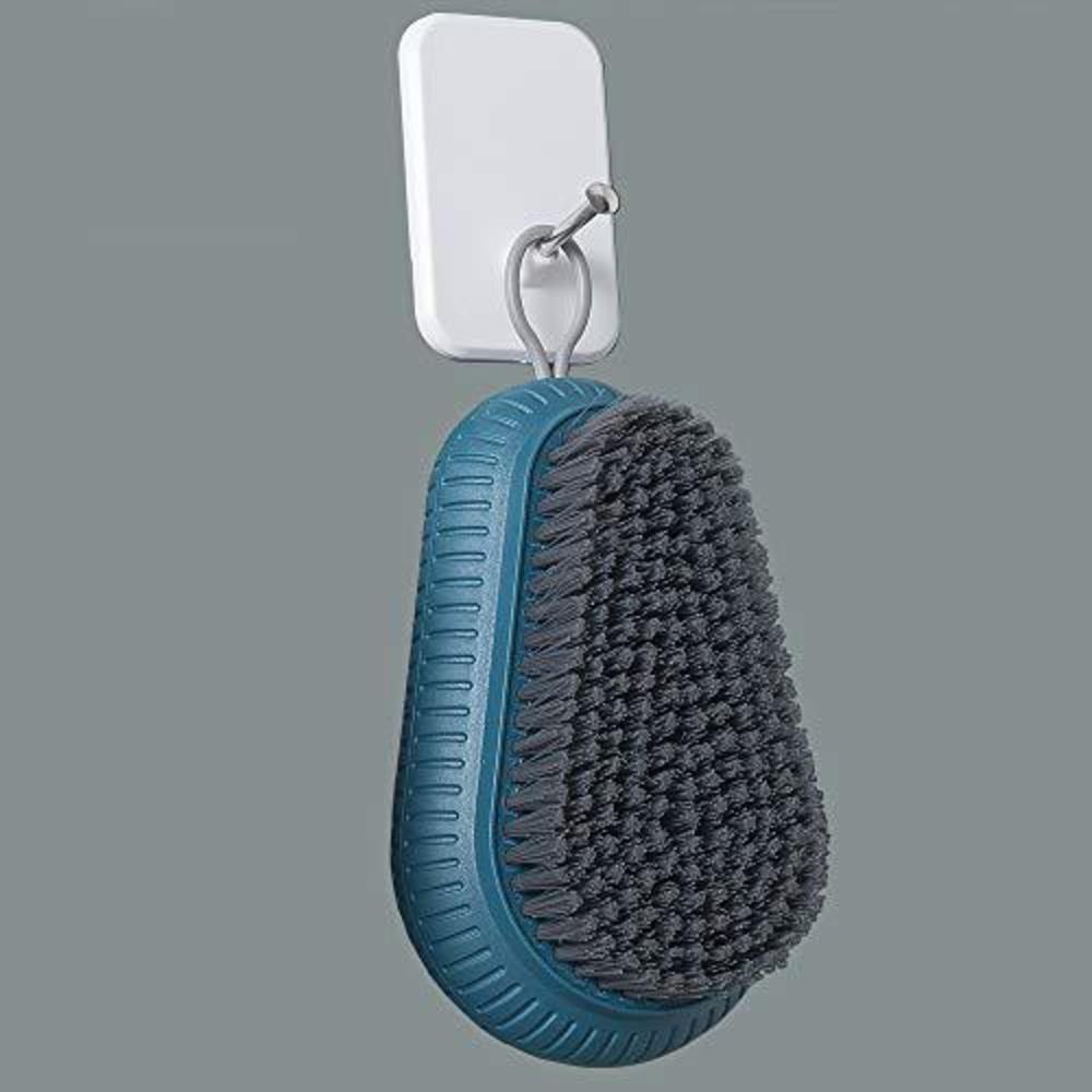 JIESHKE scrub brush, quality soft laundry clothes shoes scrubbing brush, easy to grip household cleaning brushes