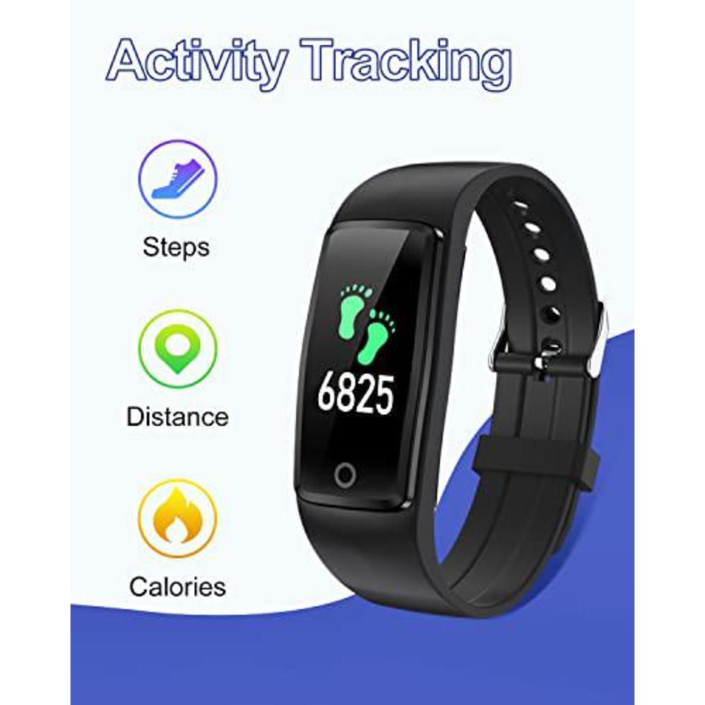 grv fitness tracker non bluetooth fitness watch no app no phone required waterproof pedometer watch with steps calories count