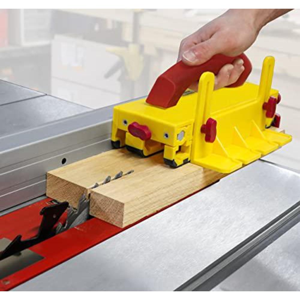 milescraft 3406 grabberpro - push block for table saws, router tables, band saws & jointers