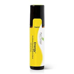 Plant Therapy Essential Oils plant therapy energy essential oil blend 10 ml (1/3 oz) refreshing, energizing blend 100% pure, pre-diluted roll-on, natural 