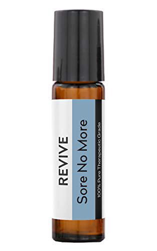 REVIVEEO sore no more essential oil blend roll-on by revive essential oils  - 100% pure therapeutic grade, for diffuser, humidifier, ma