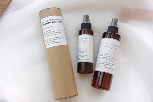 la vie simplement aromatherapy pure eucalyptus oil spa spray/steam room mist with gift box (7oz)