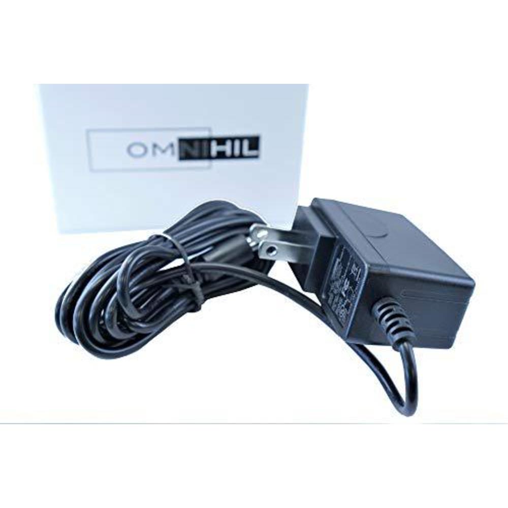 OMNIHIL 8 feet omnihil ac/dc power adapter 12v 1a (1000ma) 5.5x2.5millimeters compatible with yamaha p-115 p115 p-115b p-255b p255b d