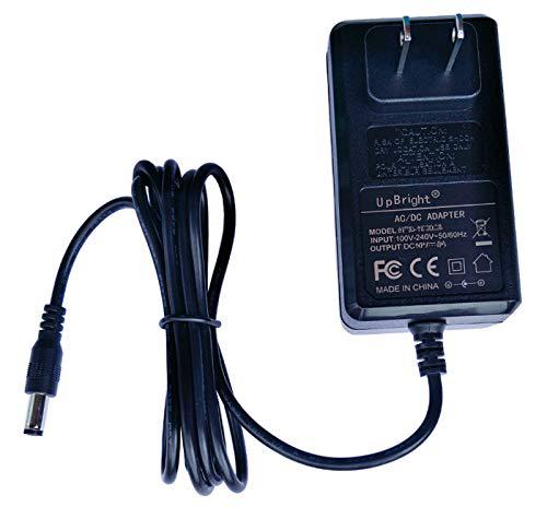 upbright 15v ac/dc adapter compatible with brookstone shiatsu mobile sport body massager crdlsshtsusprt 856189 powerful percu