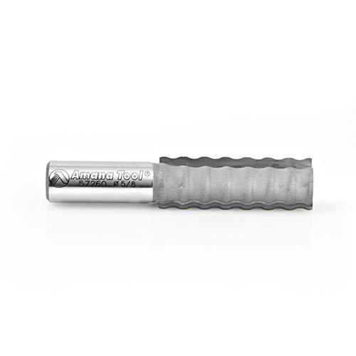 amana tool - 57260 carbide tipped wavy glue joint solid surface 5/8 dia x 1-13/16 x 1/2 in