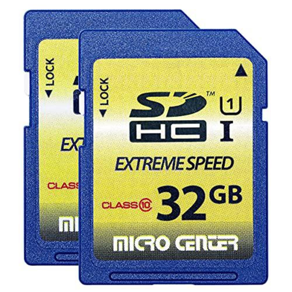 Inland 32gb class 10 sdhc flash memory card sd card by micro center (2 pack)
