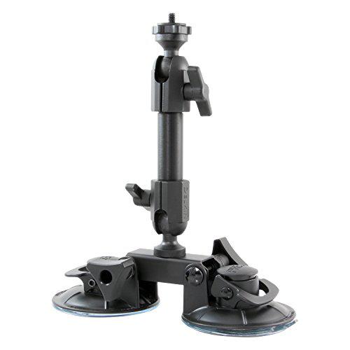 delkin devices fat gecko dual suction camera mount (ddmount-suction)