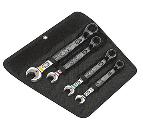 wera 05020092001 joker ratchet set for switch combination wrench imperial (4 piece)