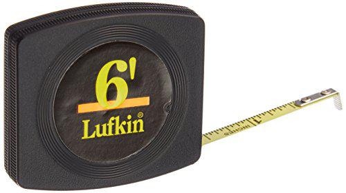 lufkin handy pocket tape, 1/4" x 6'