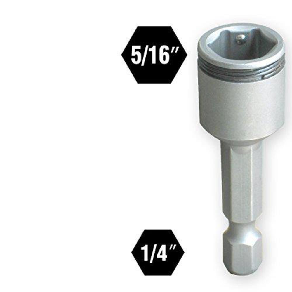 ivy classic 45516 5/16 x 1-3/4" non-magnetic spring nut setter, impact plus, 10-pack