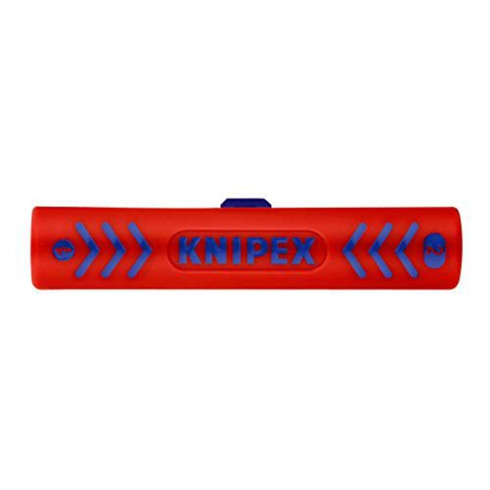 knipex 16 60 100 sb stripping tool for coax cables 3,94" in blister packaging